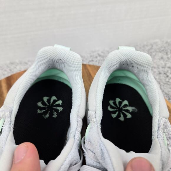 Nike Womens 10 Free RN 5.0 Pure Platinum Mint Foam Athletic Daily Running Shoe - Picture 11 of 12